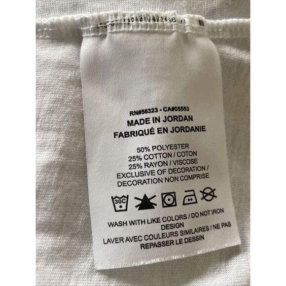 Nike Sportswear Core Stripe Tank Top CT8911-100‎ Women’s Size XS White - Picture 7 of 8